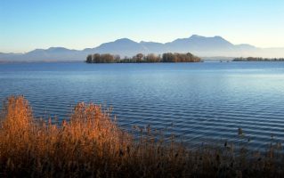 Blick auf den Chiemsee Blick auf den Chiemsee